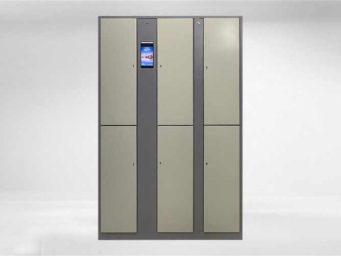 慧儲6門人臉識別智能儲物柜 智能感應(yīng) 自動化開關(guān) 提升生活品質(zhì)